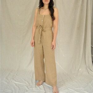Sugar Candy Mountain Orchid Jumpsuit in Barley - Medium